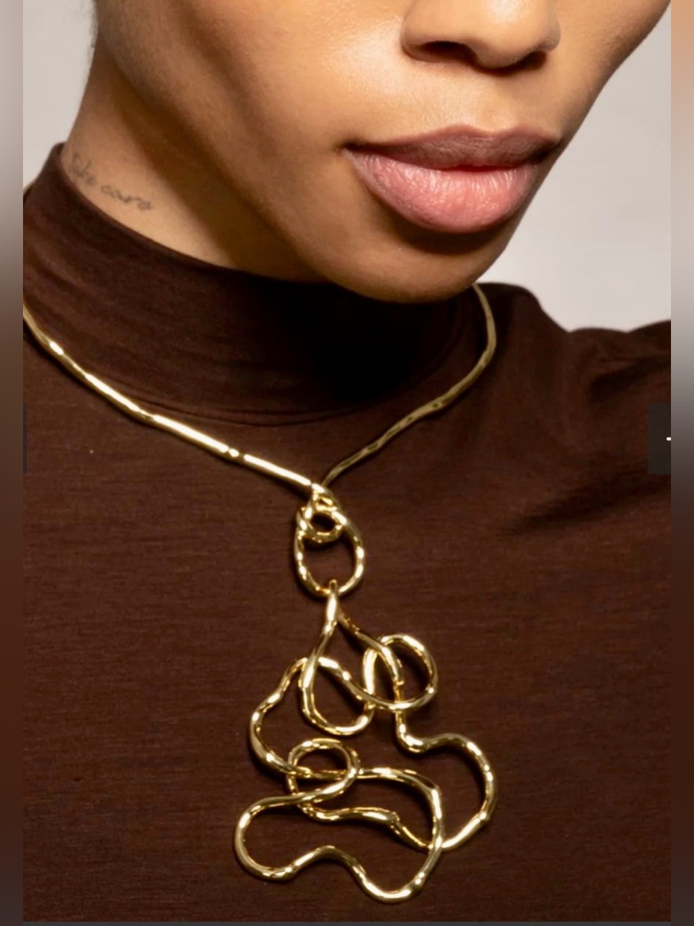 ALEXIS BITTAR Twisted  Statement Necklace